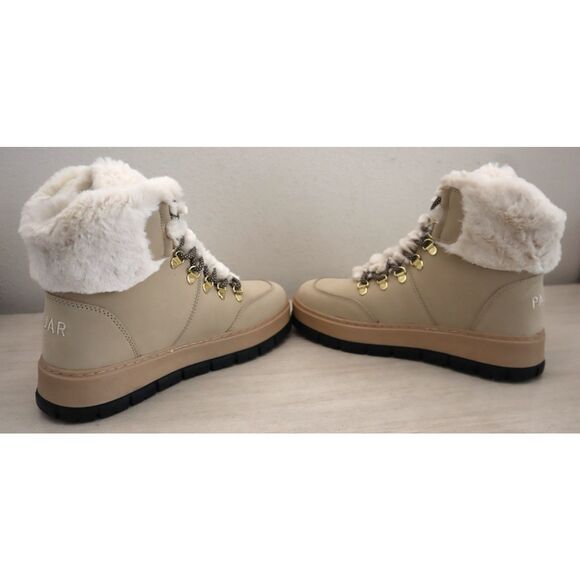 Pajar Women's Sz 9M Sand/Beige Waterproof Nubuck Chalet Fashion Boots - Picture 9 of 11